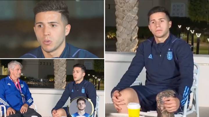 Enzo Fernandez’s comments about Declan Rice during interview have gone viral