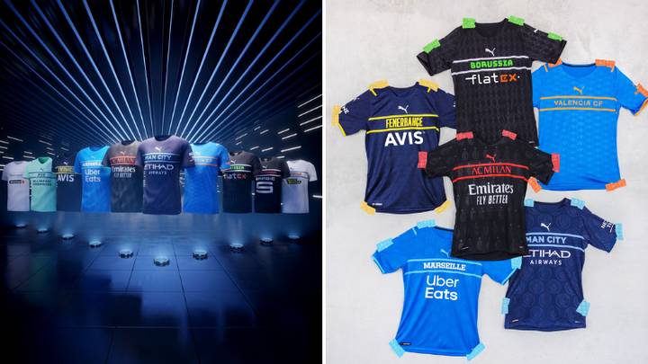 Puma's Unique Design For Third Kits Of 10 Top European Clubs Has Not Gone Down Well