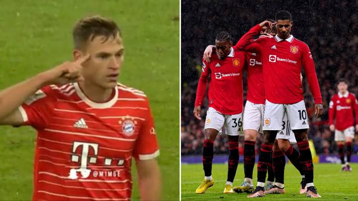 Bayern Munich star Joshua Kimmich did Marcus Rashford’s celebration after scoring stunning equaliser
