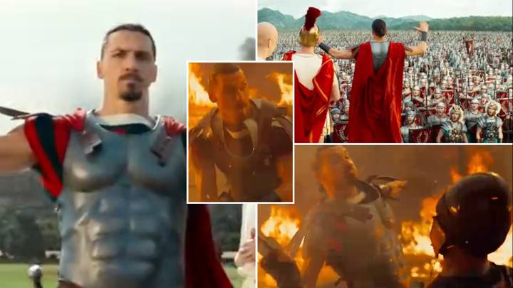 Zlatan Ibrahimovic will make his film debut in Asterix and Obelix, the trailer is sensational