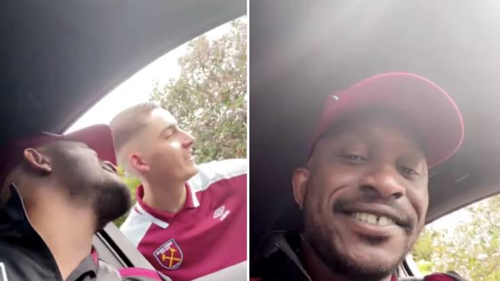 Guy Convinced West Ham Fans He Was A New Signing And Even Took Pictures