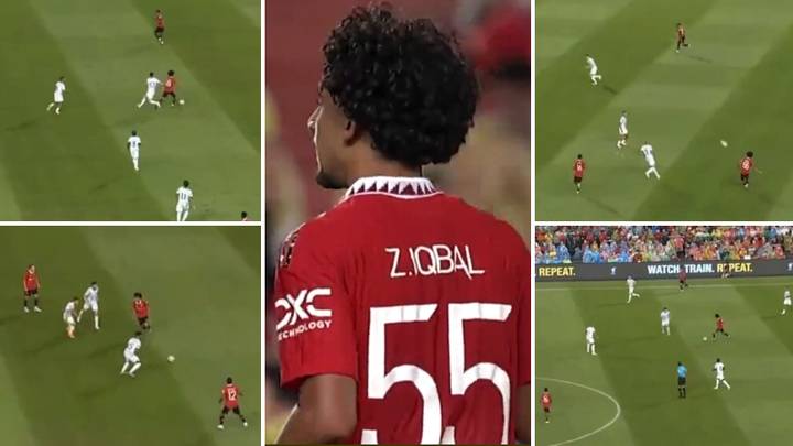 A Compilation Of Zidane Iqbal's 45-Minute Cameo Against Liverpool Shows He Has Huge Potential