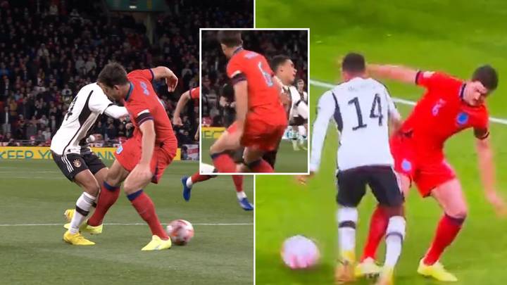 England fans slam Harry Maguire after he concedes penalty against Germany