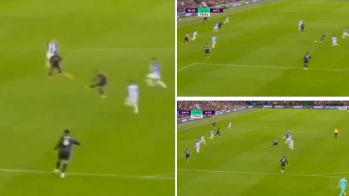 New angle proves Martin Odegaard channeled his inner Kevin De Bruyne with outrageous assist vs Brighton