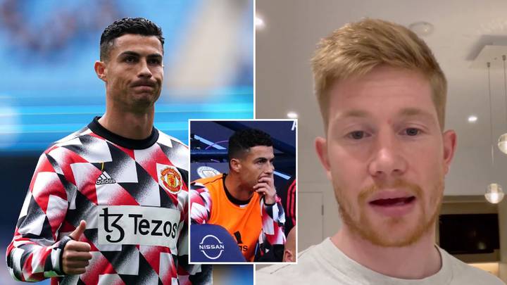 Kevin De Bruyne made Cristiano Ronaldo shirt request after the Manchester derby