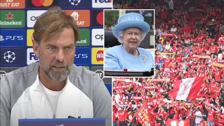 Jurgen Klopp wants Liverpool fans to pay respects to the Queen