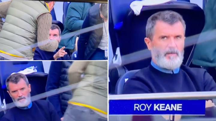 Fan asks Roy Keane for a selfie during Packers vs Giants game, he wasn't having any of it