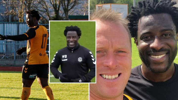 Wilfried Bony scored for Newport County's development side and fans are so confused