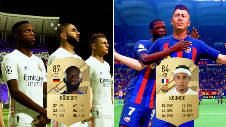 Real Madrid and Barcelona's FIFA 23 ratings have been leaked, El Clasico should be spicy