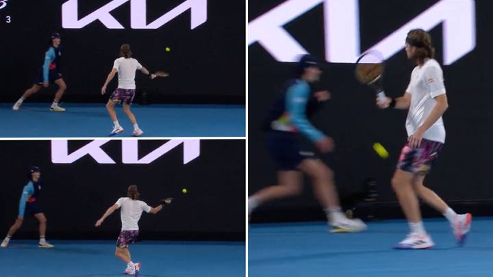 Stefanos Tsitsipas almost disqualified from Australian Open after missing ball boy by inches