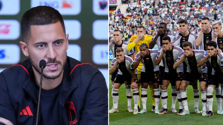 Eden Hazard urges Germany to ‘focus on football’ after OneLove armband protest