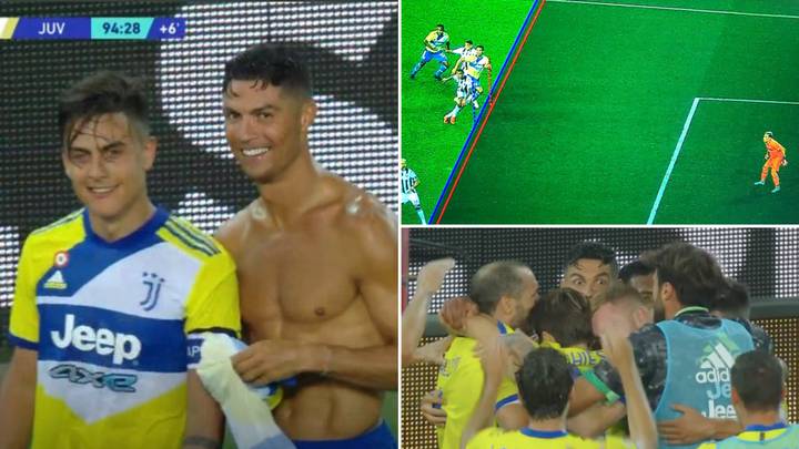 Cristiano Ronaldo Removes Shirt After Scoring 95th Minute Winner, Goal Gets Disallowed
