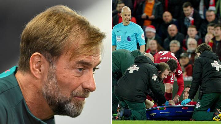 "Saw him on crutches" - Jurgen Klopp is heartbroken by latest Liverpool injury