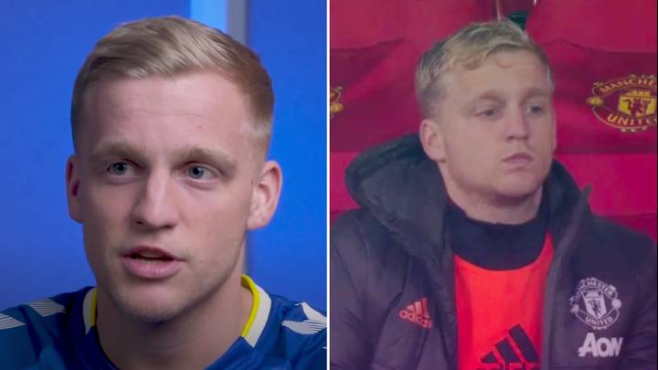 Donny Van De Beek Aimed A Sneaky Dig At Manchester United After Achieving Everton Feat