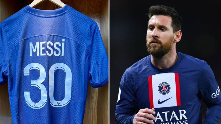 Lionel Messi's match-worn shirt vs Angers sells at auction for record fee