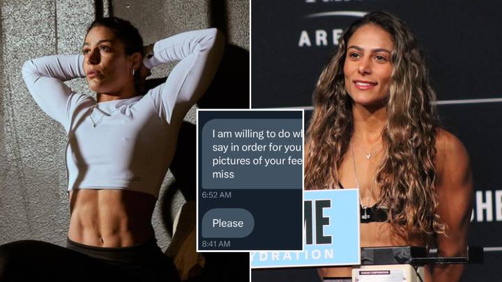 'WTF' - Female UFC fighter exposes fan for sending her 'creepy' DMs on social media