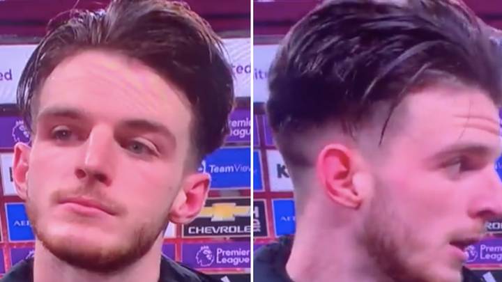 Manchester United Fans Get Excited By Declan Rice's Post-Match Interview