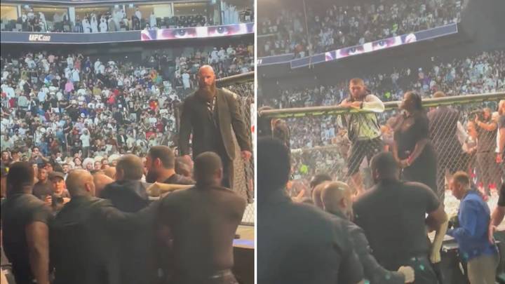 Khabib Nurmagomedov wanted all the smoke after Khamzat Chimaev got into UFC 280 cageside scuffle with his cousin