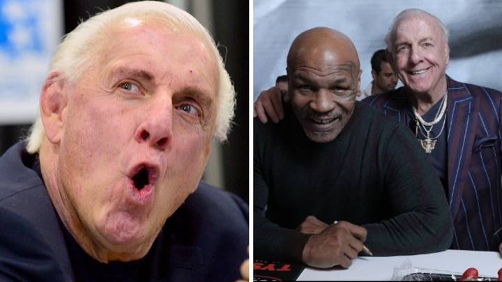 WWE legend Ric Flair says he will be the face of Mike Tyson's 'cannabis for erectile dysfunction'