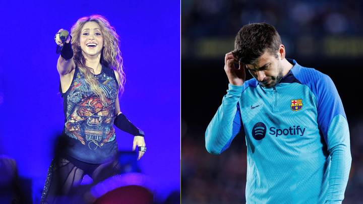 Former Barcelona star seen leaving Shakira's home whilst blaring Pique diss song from his car
