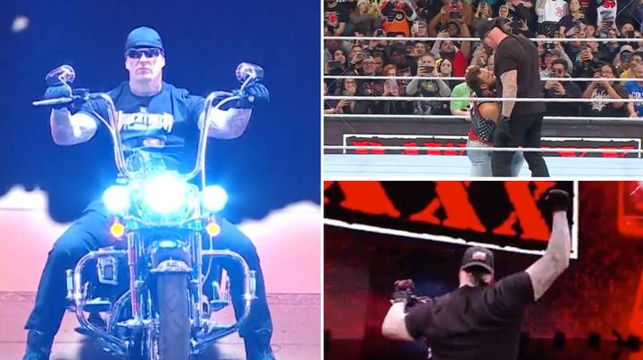 The Undertaker returns as 'The American Badass' at Raw XXX