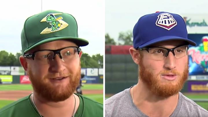 Two identical-looking Baseball players with exact same name get DNA test to see if they're brothers