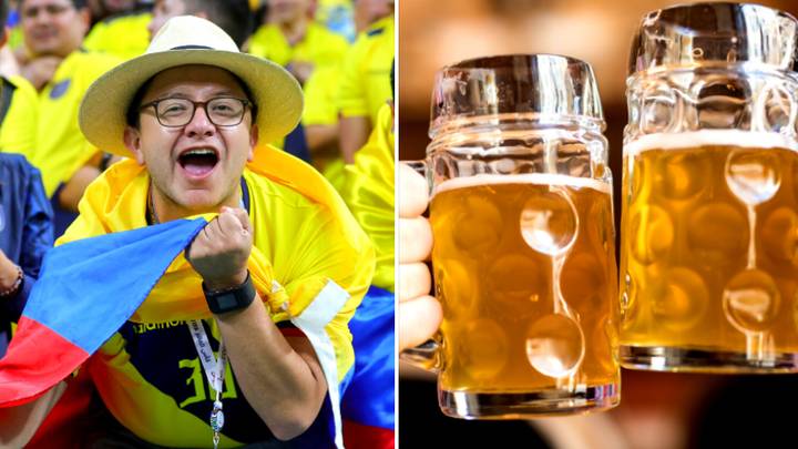 Fans chant 'We Want Beer' during opening game of FIFA World Cup