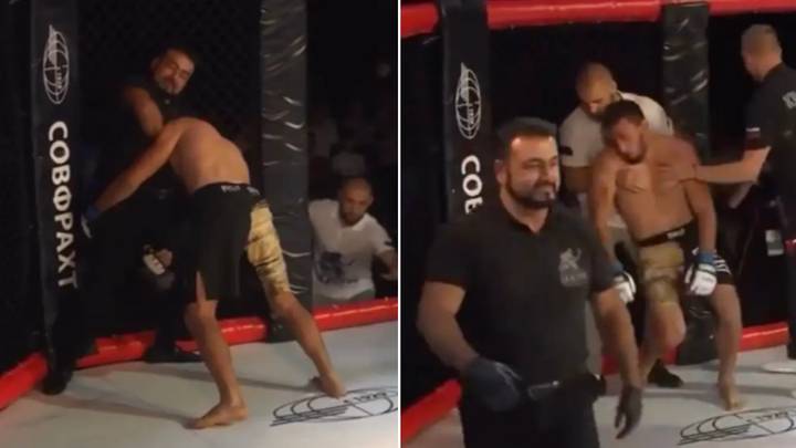 An MMA Referee Once Choked Out A Dazed Fighter And Left Him Unconscious