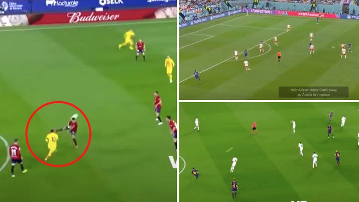 Lionel Messi used his 'favourite pass' against Poland, it's programmed into him at this point