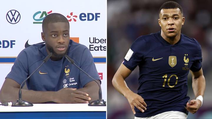 France defender Dayot Upamecano urges England players to ‘go to bed early’ in order to stop Kylian Mbappe