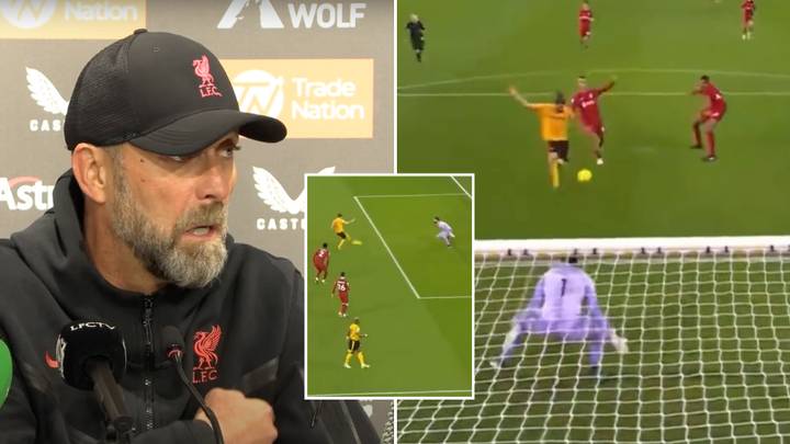 Jurgen Klopp tells reporters that Wolves' third goal in 3-0 win against Liverpool 'doesn't count'