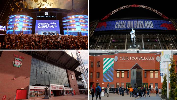 The top 50 best stadiums in Britain have been named and ranked