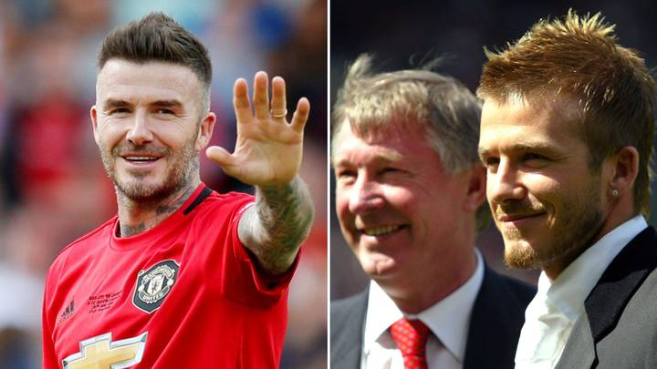 The Man Utd player David Beckham begged Sir Alex Ferguson not to sell