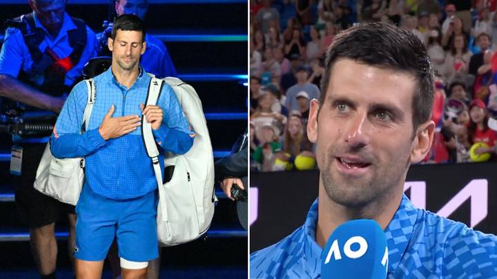 Novak Djokovic stunned by his warm welcome upon returning to the Australian Open