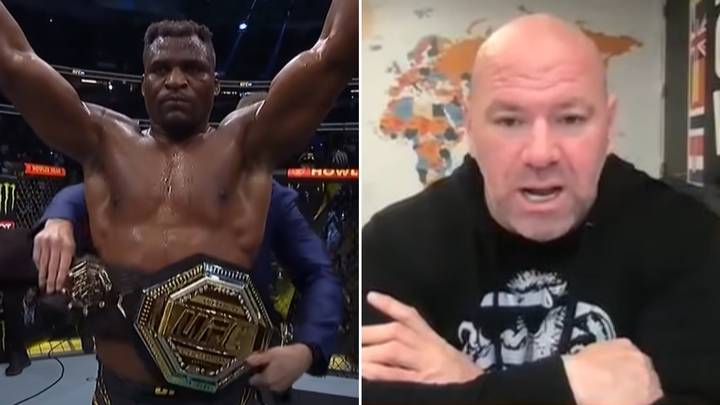 'YOU IDIOTS' - Dana White Explains Why He Didn't Put UFC Title Around Francis Ngannou At UFC 270