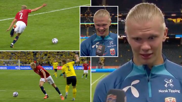 Erling Haaland Admits Norway Teammate Dived In Hilarious And Refreshing Interview