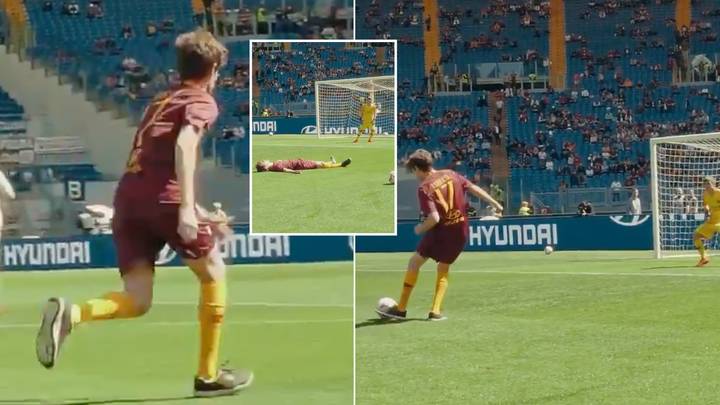 AS Roma Fan Asked To Recreate Goal After Claiming: ‘I Could Have Scored That’