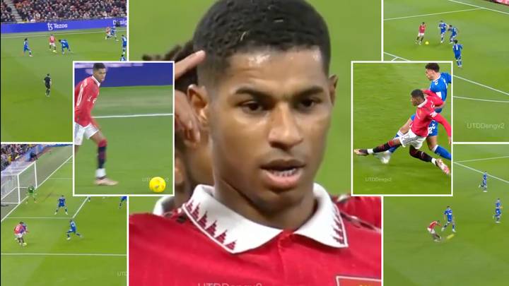 Marcus Rashford's outrageous highlights vs Everton prove he's the best player in England right now