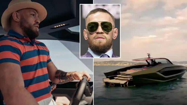 Conor McGregor Finally Takes £2.9m Lamborghini Superyacht For A Spin In Exhilarating Footage