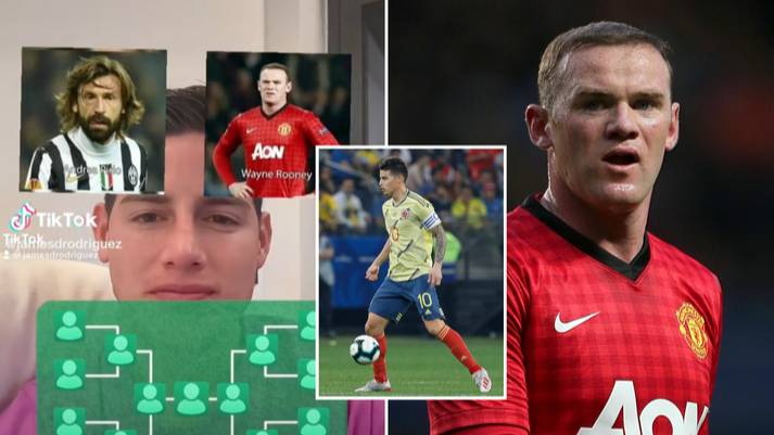Fans accuse James Rodriguez of 'disrespecting' Wayne Rooney not once but twice on TikTok