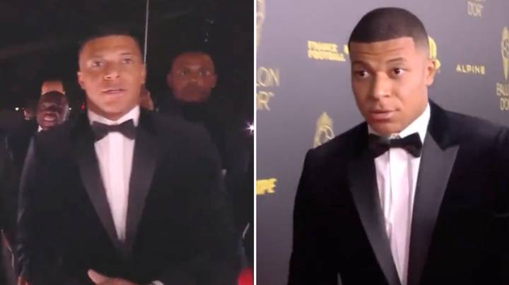 Kylian Mbappe was booed in Paris as he arrived at the Ballon d'Or awards
