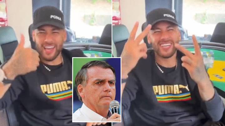 Neymar posts dance video to back far-right politician Jair Bolsonaro in Brazilian election