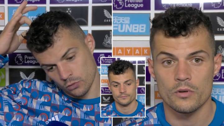 Granit Xhaka Accuses Arsenal Teammates Of Lacking 'Balls' In Brutally Honest Post-Match Interview