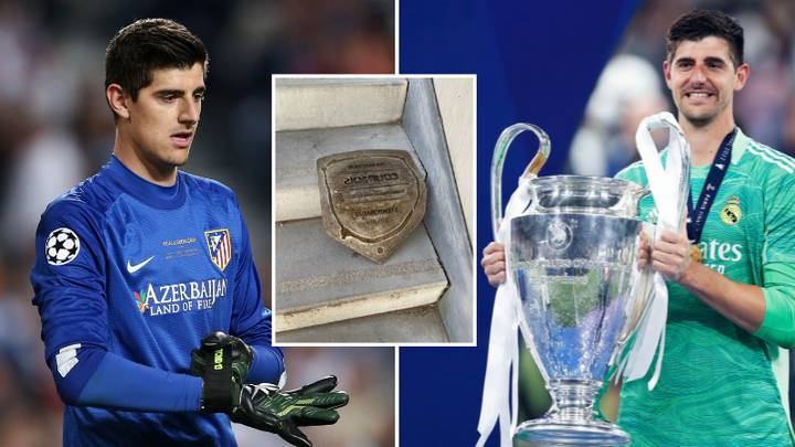 Atletico Madrid Fans Remove Thibaut Courtois' Plaque After Man Of The Match Champions League Final Performance
