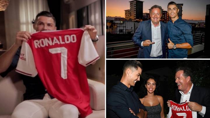 Piers Morgan Has Messaged Cristiano Ronaldo In An Attempt To Get Him To Join Arsenal