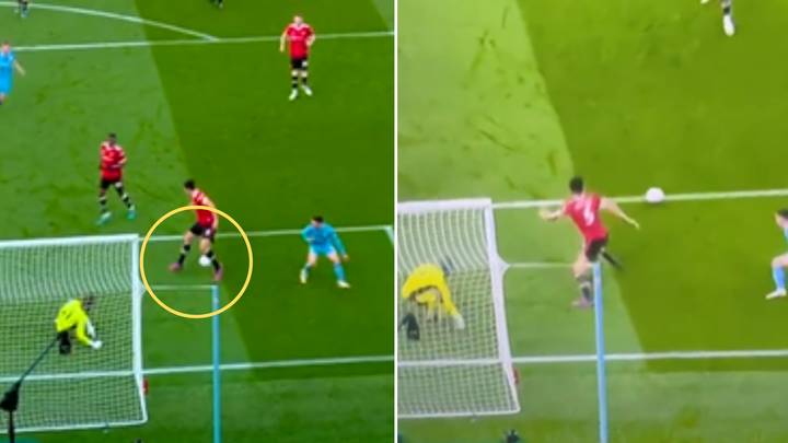 Harry Maguire Appeared To 'Dummy' The Ball Instead Of Putting It Out For A Corner During Man City Goal