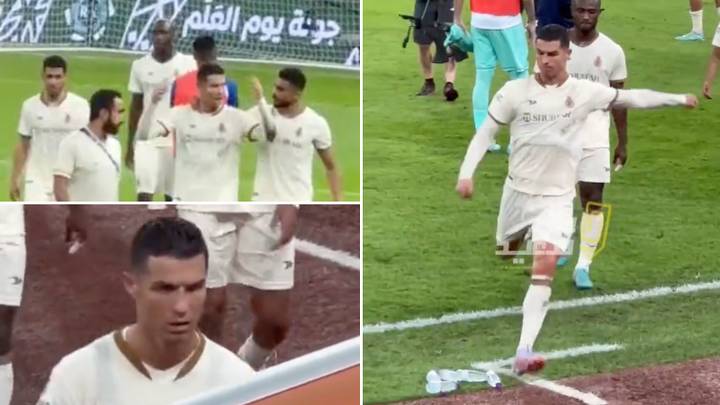 Cristiano Ronaldo was fuming after Al Nassr lose to title rivals Al-Ittihad