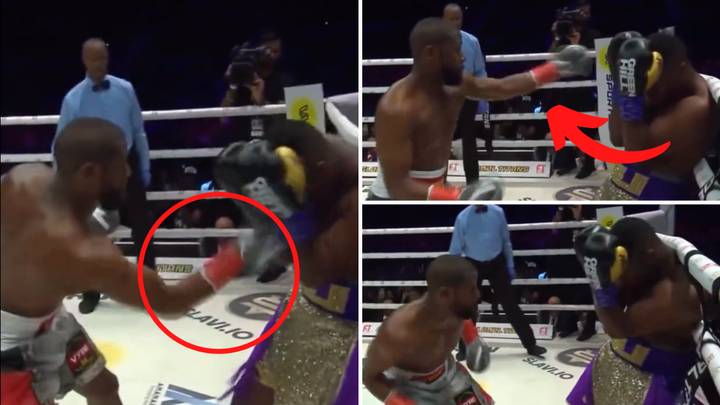 Fans think Floyd Mayweather was 'purposefully missing shots' against Deji in exhibition fight after footage emerges
