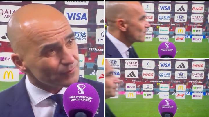 People think Roberto Martinez moonwalked out of his final interview as Belgium manager
