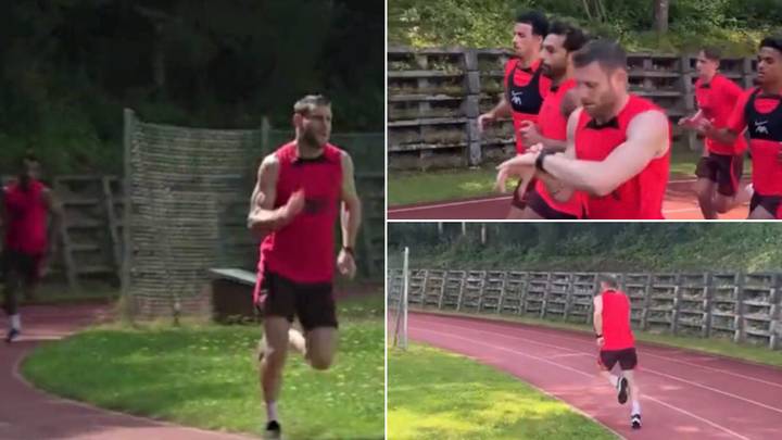 Footage Shows 36-Year-Old James Milner Leaving Liverpool Teammates In The Dust In Fitness Challenge, He's An Absolute Machine